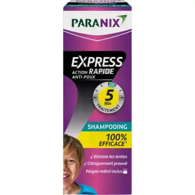 Paranix Express 5min Shampooing Antipoux Fl/200ml+peigne à Chalon-sur-Saône