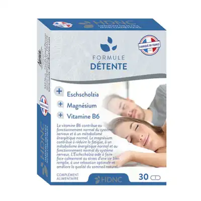 Hdnc Formule Détente Comprimés B/30 à LORMONT