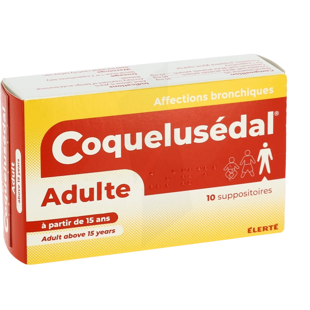 Coquelusedal Adultes, Suppositoire