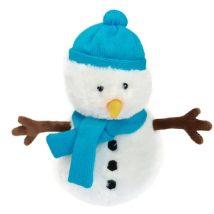 Cozy Bonhomme De Neige Bouillotte Peluche Déhoussable Grain De Blé Et Lavande