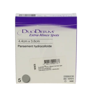 Duoderm Spot Pans Hydrocolloïde Stérile 3,8x4,4cm B/5