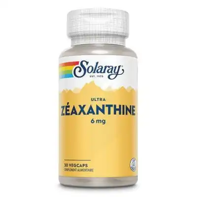 Solaray Ultra Zéaxanthine 6mg Capsules Végétales B/30 à Libourne