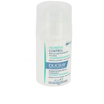 Ducray Roll-on Anti-transpirant Aisselles Transpiration Excessive Hidrosis Control Roll-on/40ml à Concarneau
