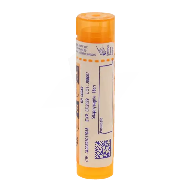 Boiron Staphysagria 15ch Granules Tube De 4g