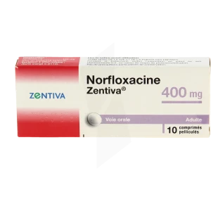 Norfloxacine Zentiva 400 Mg, Comprimé Pelliculé