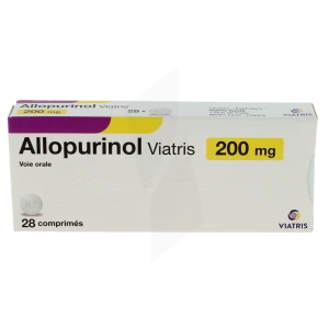 Allopurinol Viatris 200 Mg, Comprimé
