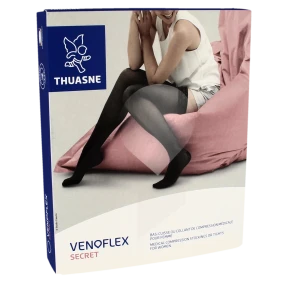Venoflex Secret 2 Collant Maternité Noir Taille 2l