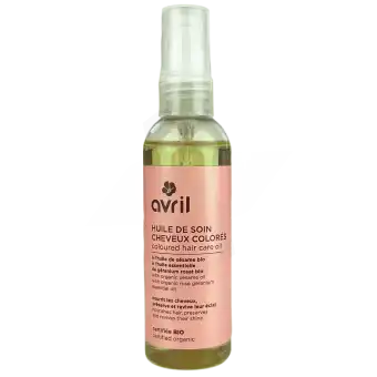 Avril Huile De Soin Cheveux Colorés Bio 100ml