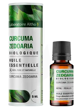 Laboratoire Altho Huile Essentielle Curcuma Zedoaria Bio 5ml