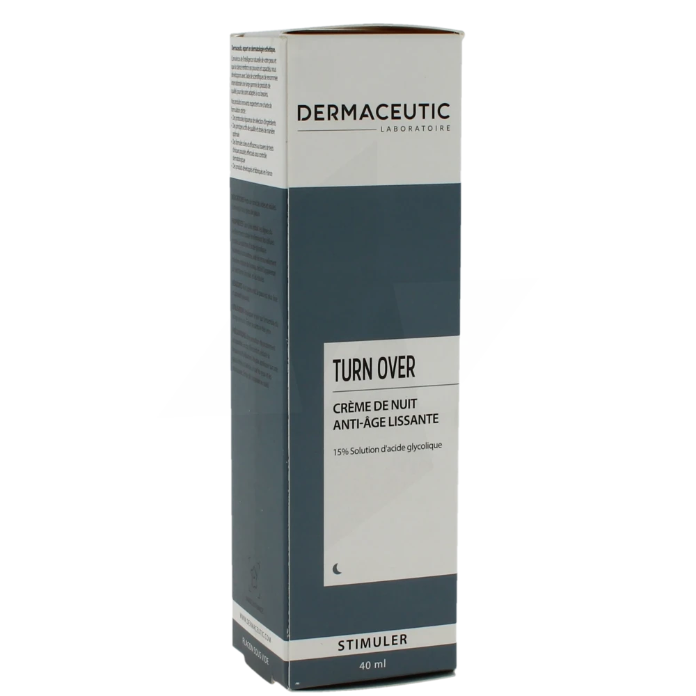 Dermaceutic Turn Over Crème De Nuit Anti-âge Lissante 40ml