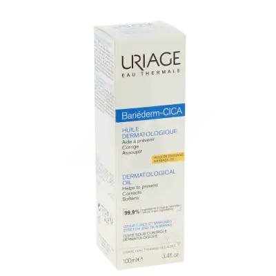 Uriage Bariéderm-cica Huile Dermatologique Fl Pompe/100ml à Saint-Priest