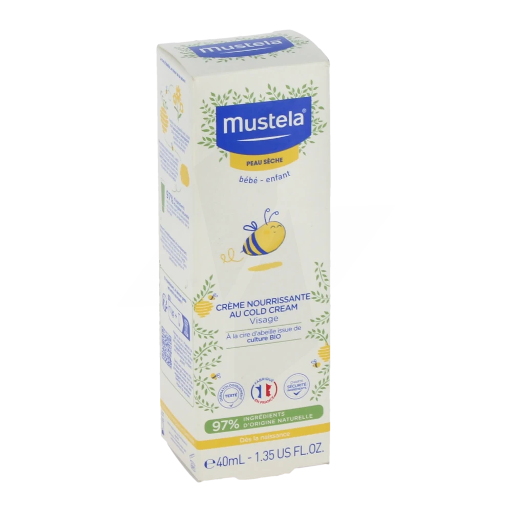 Mustela Bebe Enfant Crème Nourrissante Cire D'abeille T/40ml