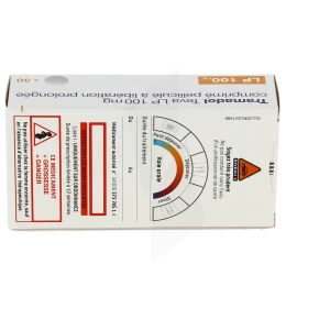 Tramadol Teva L.p. 100 Mg, Comprimé Pelliculé à Libération Prolongée