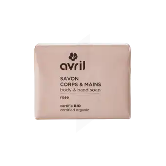 Avril Savon Corps & Mains Rose Bio 100g