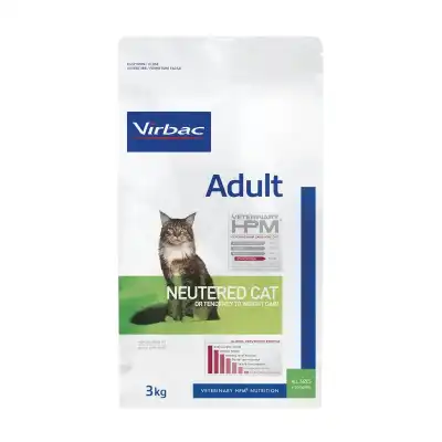 Virbac - Vet Hpm - Adult Neutered Cat - 3kg à Tours