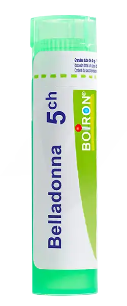 Boiron Belladonna 5ch Granules Tube De 4g