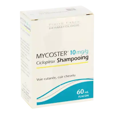 Mycoster 10 Mg/g Shampooing Fl/60ml à BIGANOS