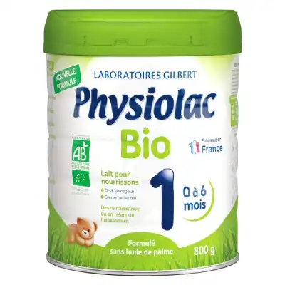 Physiolac Bio 1 Lait En Poudre B/800g à ALES