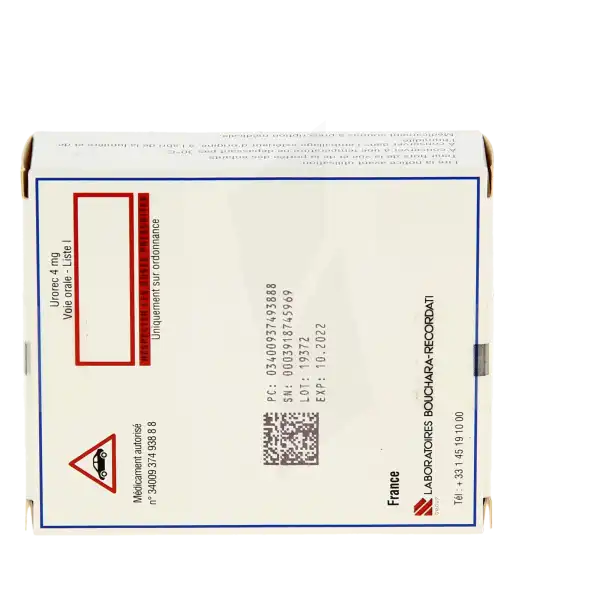 Urorec 4 Mg, Gélule