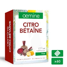 Oemine Citro-betaïne 60 Gélules