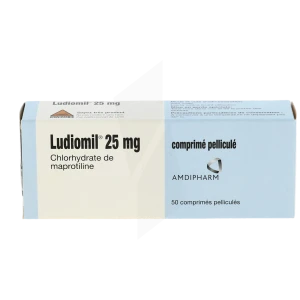 Ludiomil 25 Mg, Comprimé Pelliculé