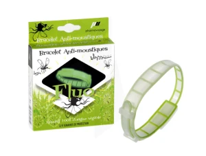 Pharmavoyage Bracelet Phosphorescent Anti-insectes Vert Fluo