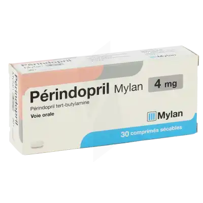 PERINDOPRIL MYLAN 4 mg, comprimé sécable