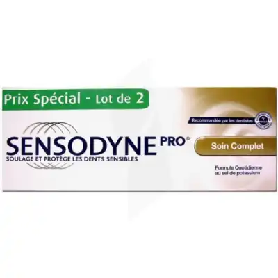 Sensodyne Protection Complète Lot De 2 X 75 Ml à FONTENAY-TRESIGNY