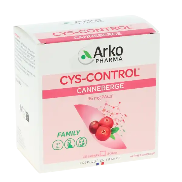 Cys-control 36mg Poudre Orale 20 Sachets/4g