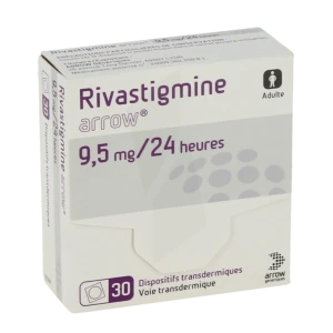 Rivastigmine Arrow 9,5 Mg/24 Heures, Dispositif Transdermique