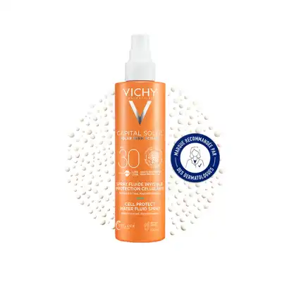 Vichy Capital Soleil Spray Fluide Invisible Spf30 Spray/200ml à Muttersholtz