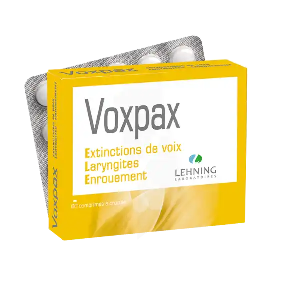 Voxpax, Comprimé à Croquer