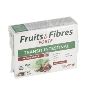 Ortis Fruits & Fibres Forte Cube à Mâcher B/24