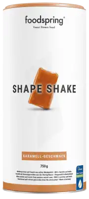 Foodspring shape shake caramel