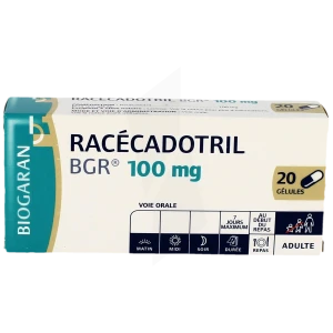 Racecadotril Bgr 100 Mg, Gélule