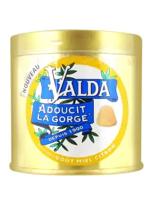 Valda Gommes à mâcher miel citron B/160