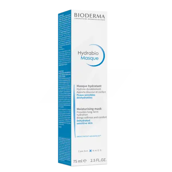 Bioderma Hydrabio Masque Hydratant Visage Peau Sensible Déshydratée 75ml