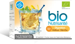 Nutrisante Infusions Bio Tis Froide Digestion 20sach