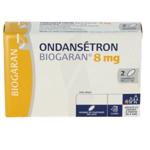 Ondansetron Biogaran 8 Mg, Comprimé Pelliculé