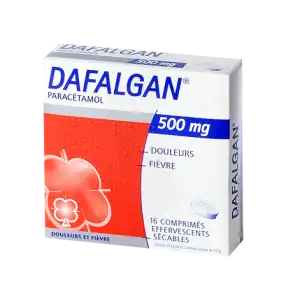 Dafalgan 500 Mg Comprimés Effervescents Sécables Film/16 à SAINT-SAENS