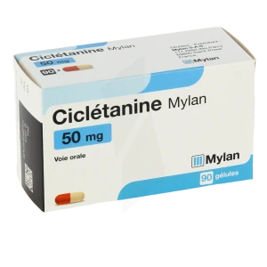 Cicletanine Viatris 50 Mg, Gélule