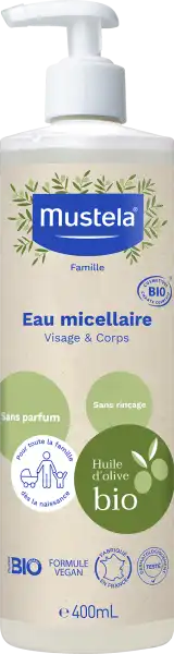 Mustela Eau micellaire Bio 400ml