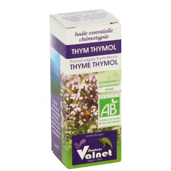 Docteur Valnet Huile Essentielle Thym Thymol 5ml