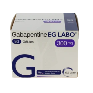 Gabapentine Eg Labo 300 Mg, Gélule