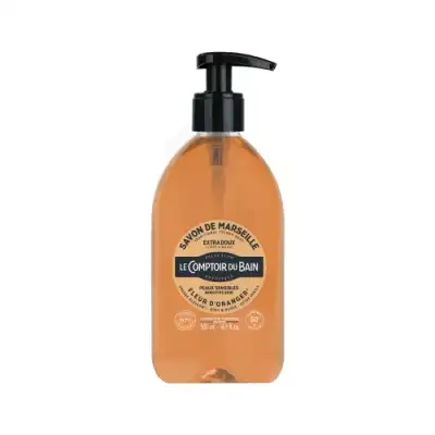 Le Comptoir Du Bain Savon Liquide De Marseille Surgras Fleur D'oranger Fl Pompe/500ml à Saint-Bonnet-de-Mure