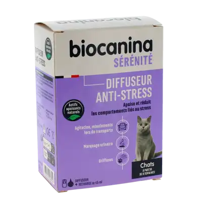 Biocanina Diffuseur Avec Recharge Anti-stress Chat à RUMILLY