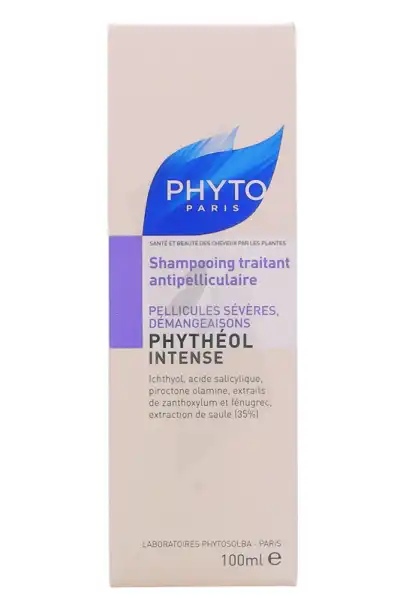 Phytheol Intense Shampoing Traitant Antipelliculaire Phyto 100ml