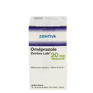 Omeprazole Zentiva Lab 20 Mg, Gélule Gastro-résistante