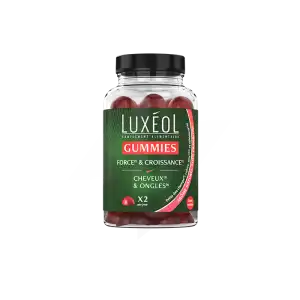 Luxeol Gummies Force & Croissance Gomme Pot/60 à SAINT-CYR-SUR-MER