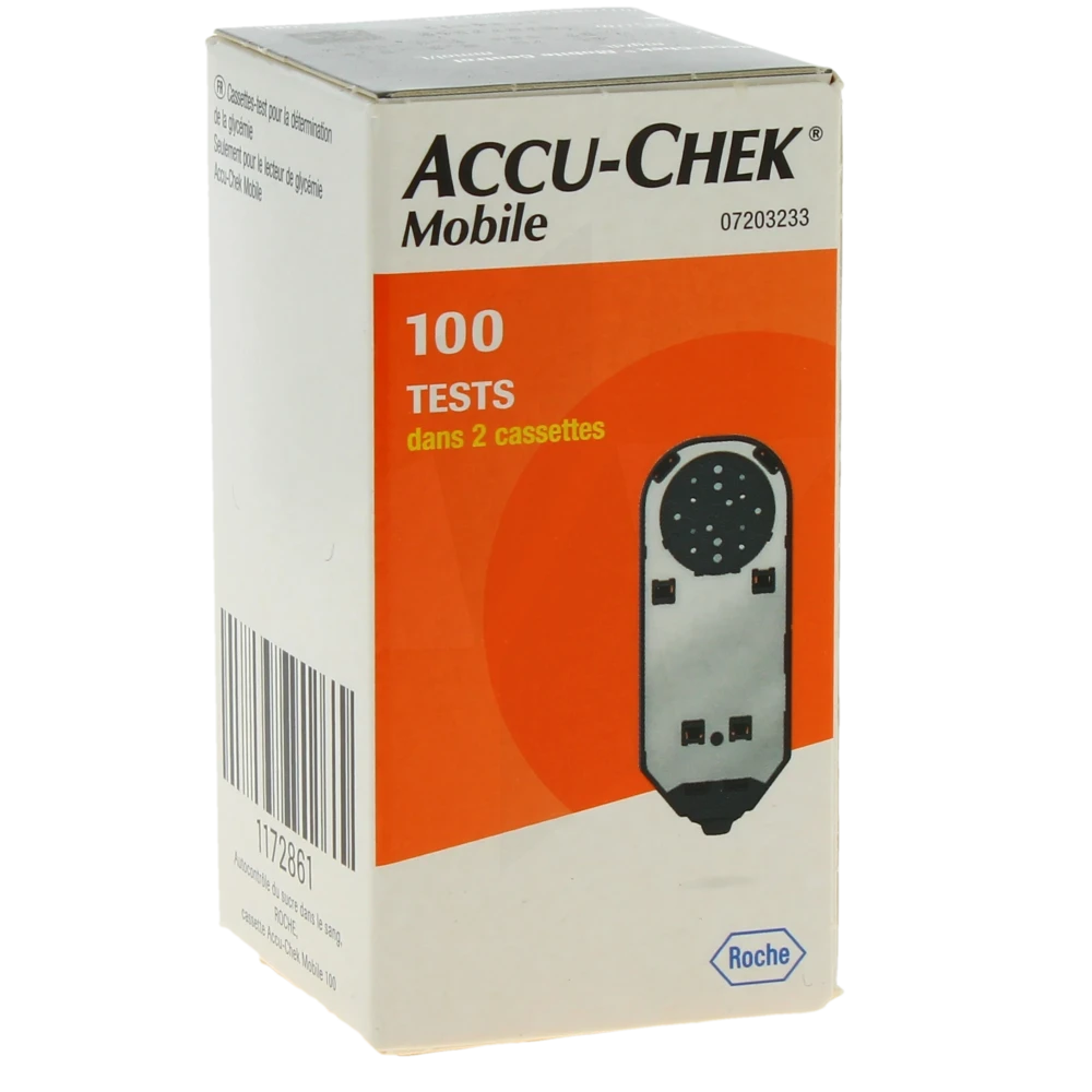 Accu-chek Mobile Cassettes Boîte De 2 X 50